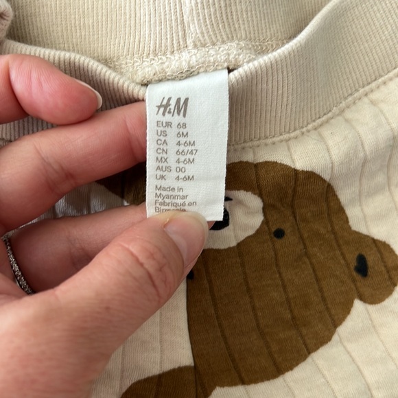 H&M Bear Set-6m - Picture 5 of 7